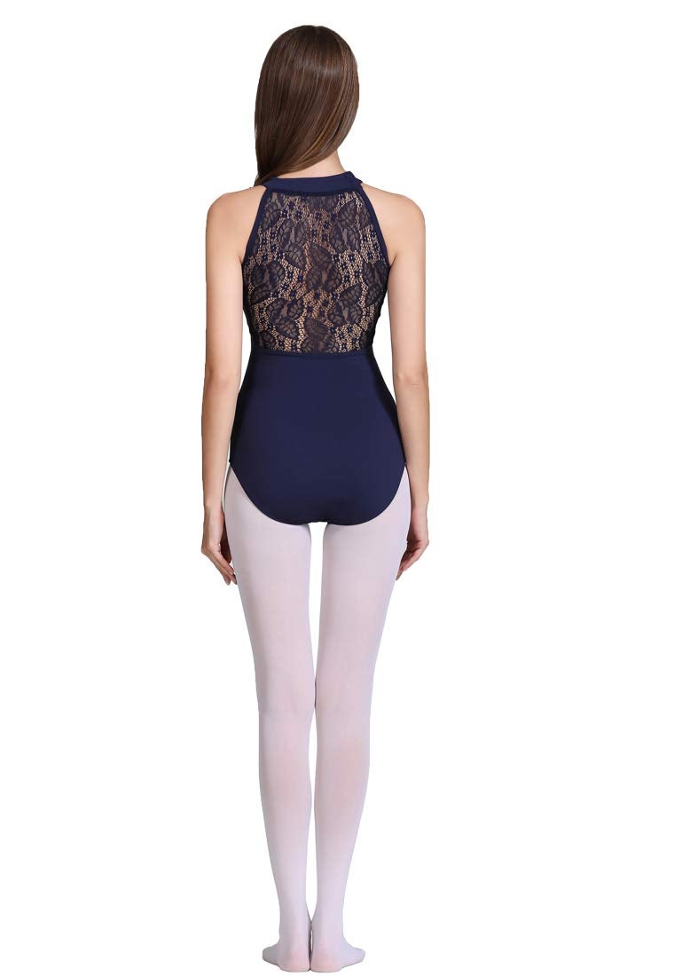 ModLatBal Women's Halter Neck Spandex Ballet Dance Leotard - Image 2